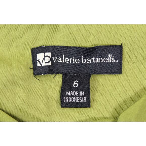 Valerie Bertinelli Sleeveless Green Boho Dress Size 6 Paisley Print - Picture 3 of 5